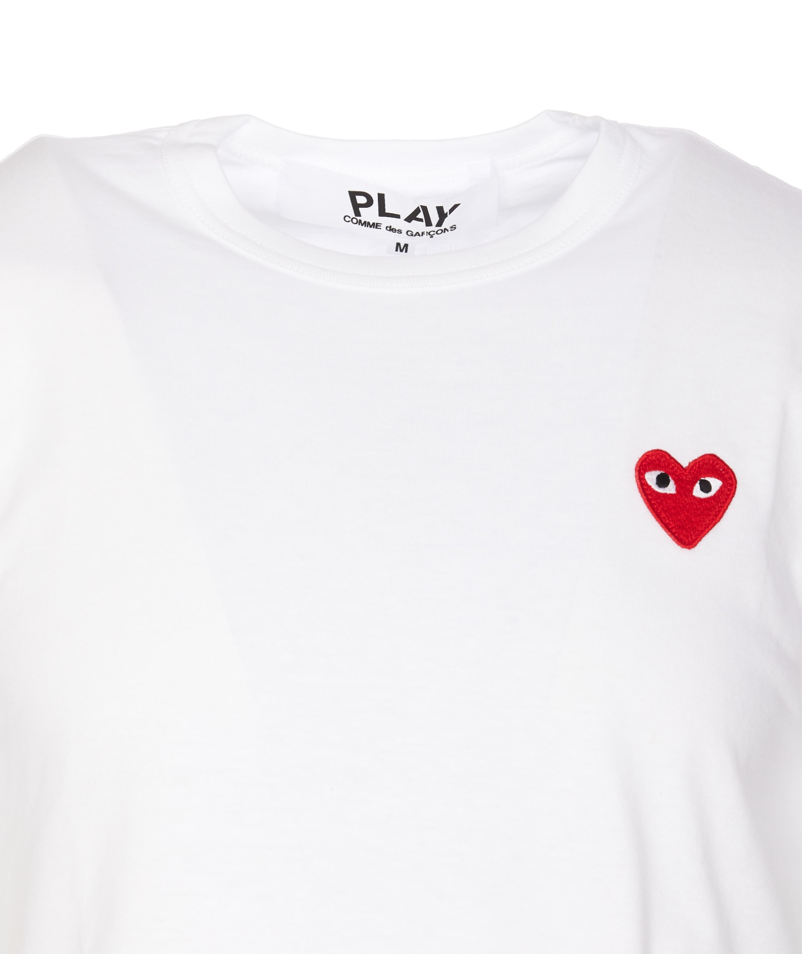 Heart Logo Patch Crewneck T-shirt