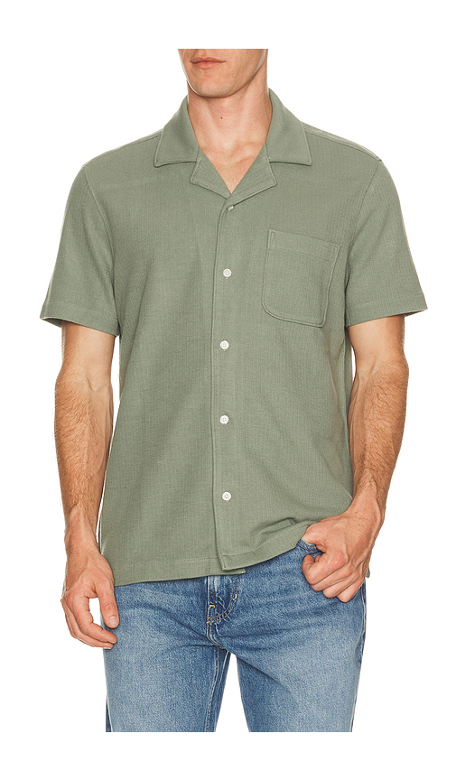 PAIGE Oliver Shirt in Sage. - S also in L, M, XL/1X, XXL/2X