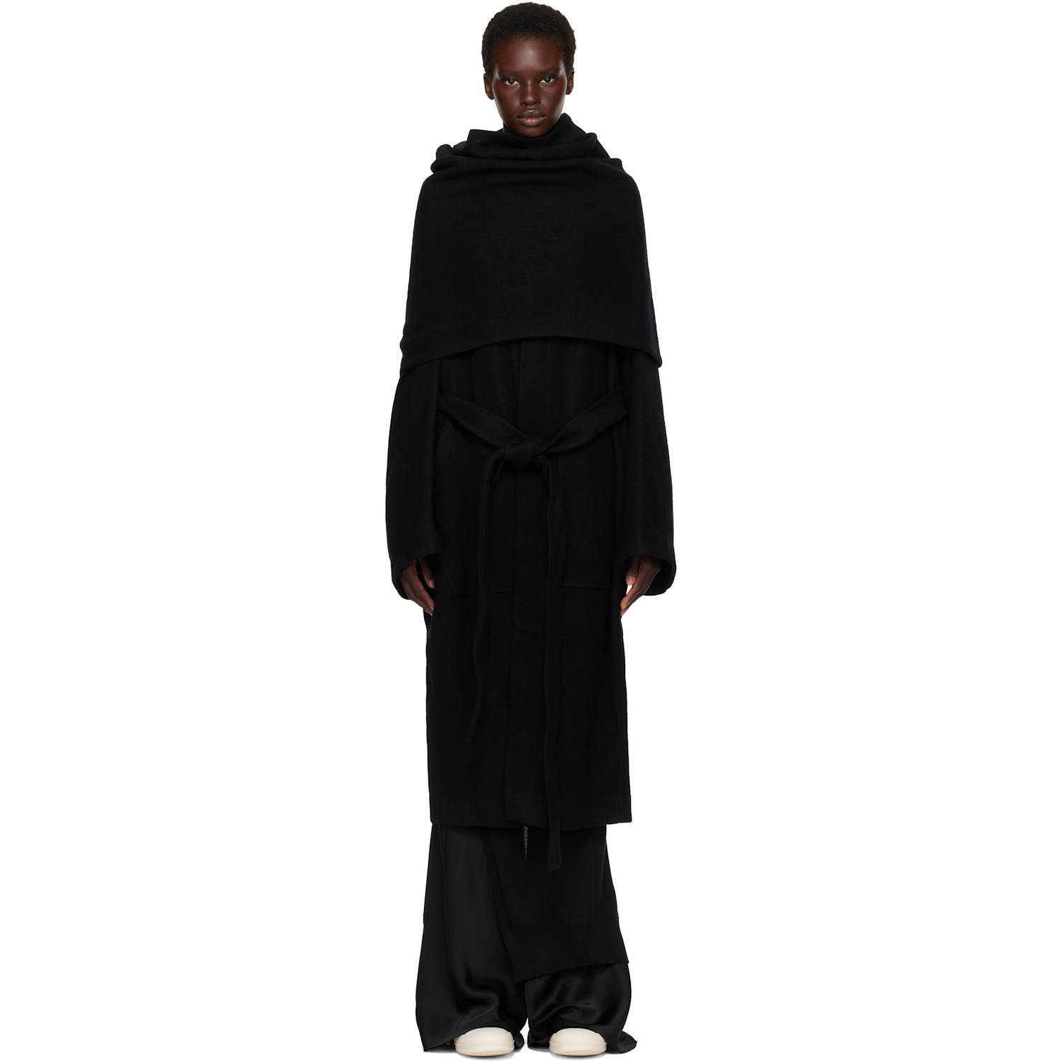 Black Tower Dagger Robe Coat
