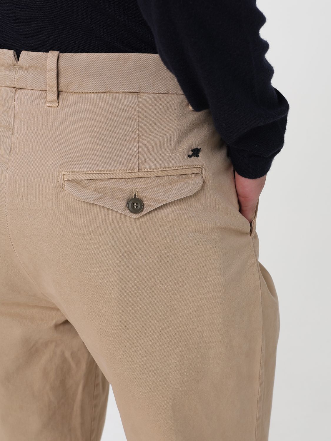 Pants Men color Cream