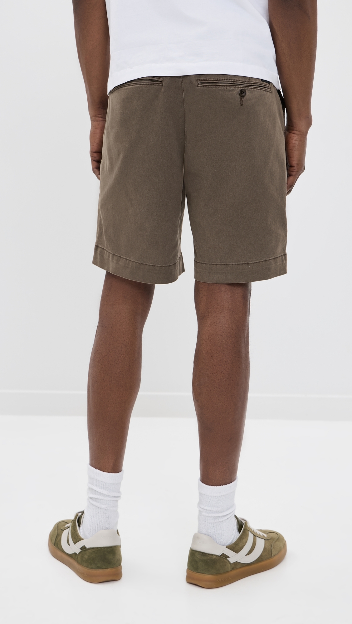 Archie Straight Trouser Shorts 7.5 Sulfur Soft Mushroom