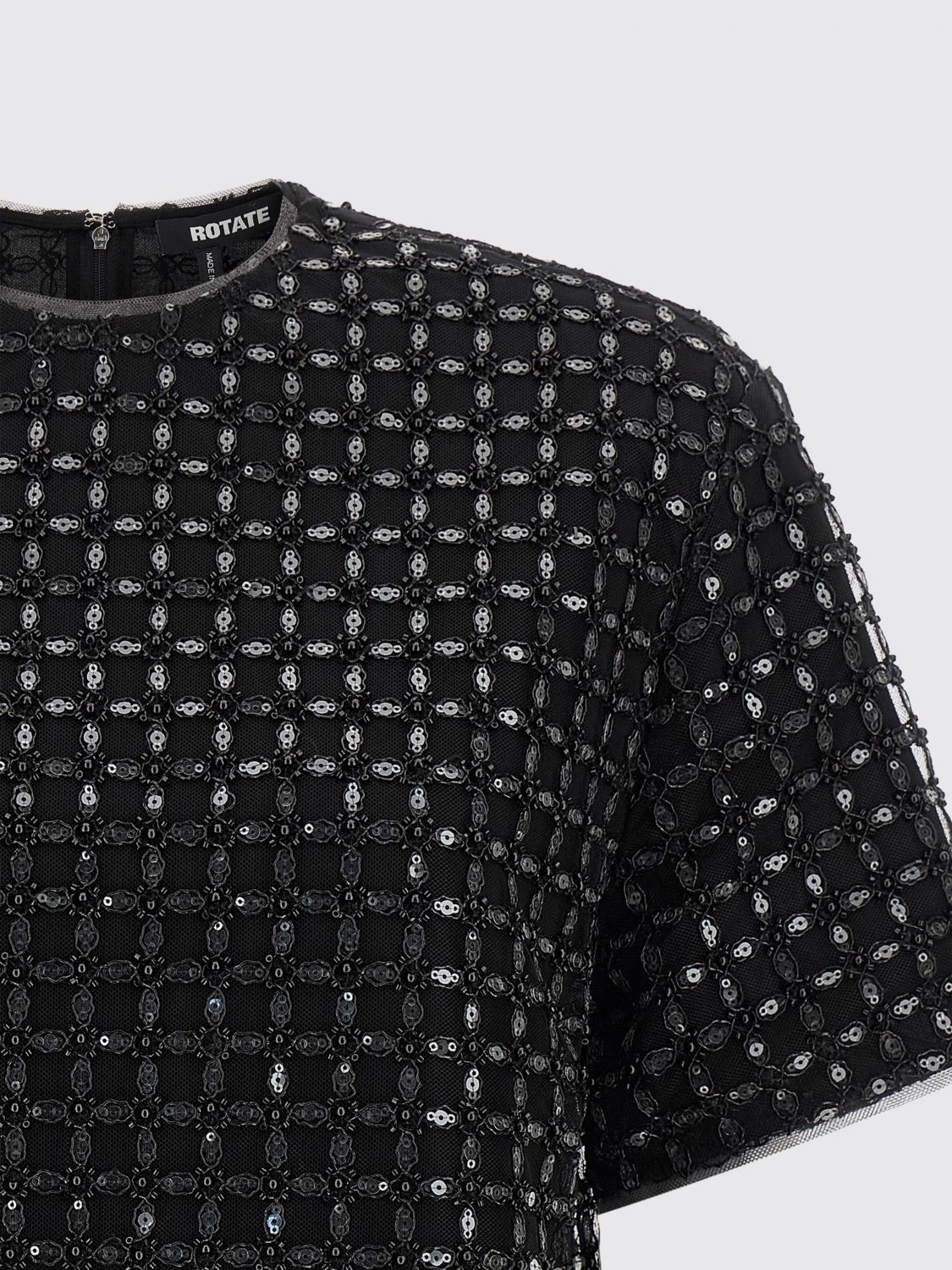 Top Woman color Black