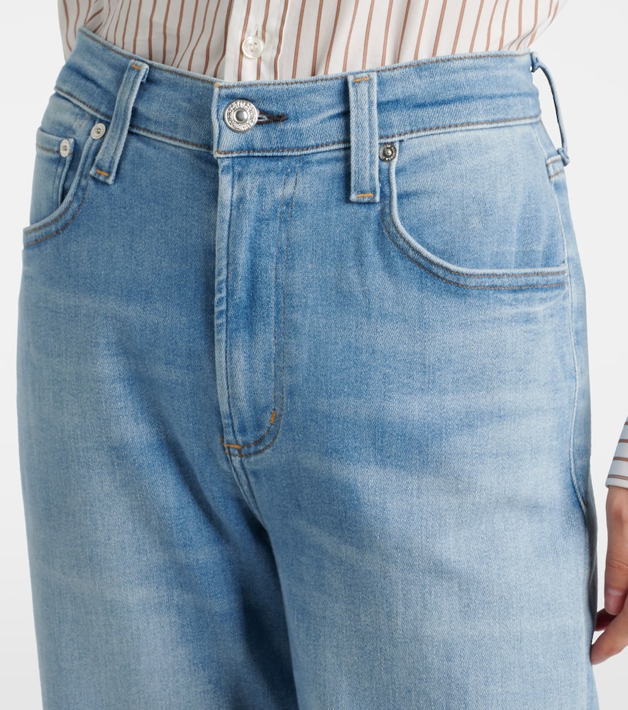 Palma high-rise straight jeans