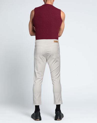 Man Jeans Light grey Size 30 Cotton, Elastane