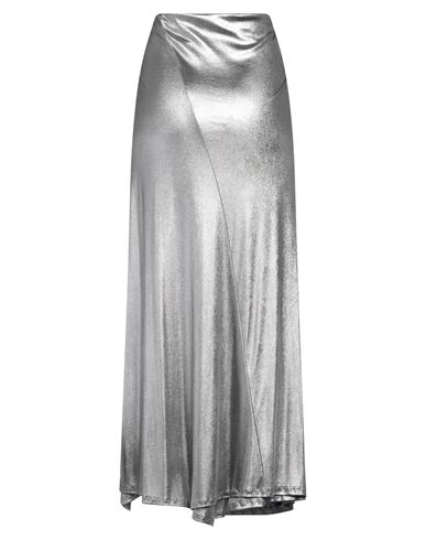 Woman Maxi skirt Silver
