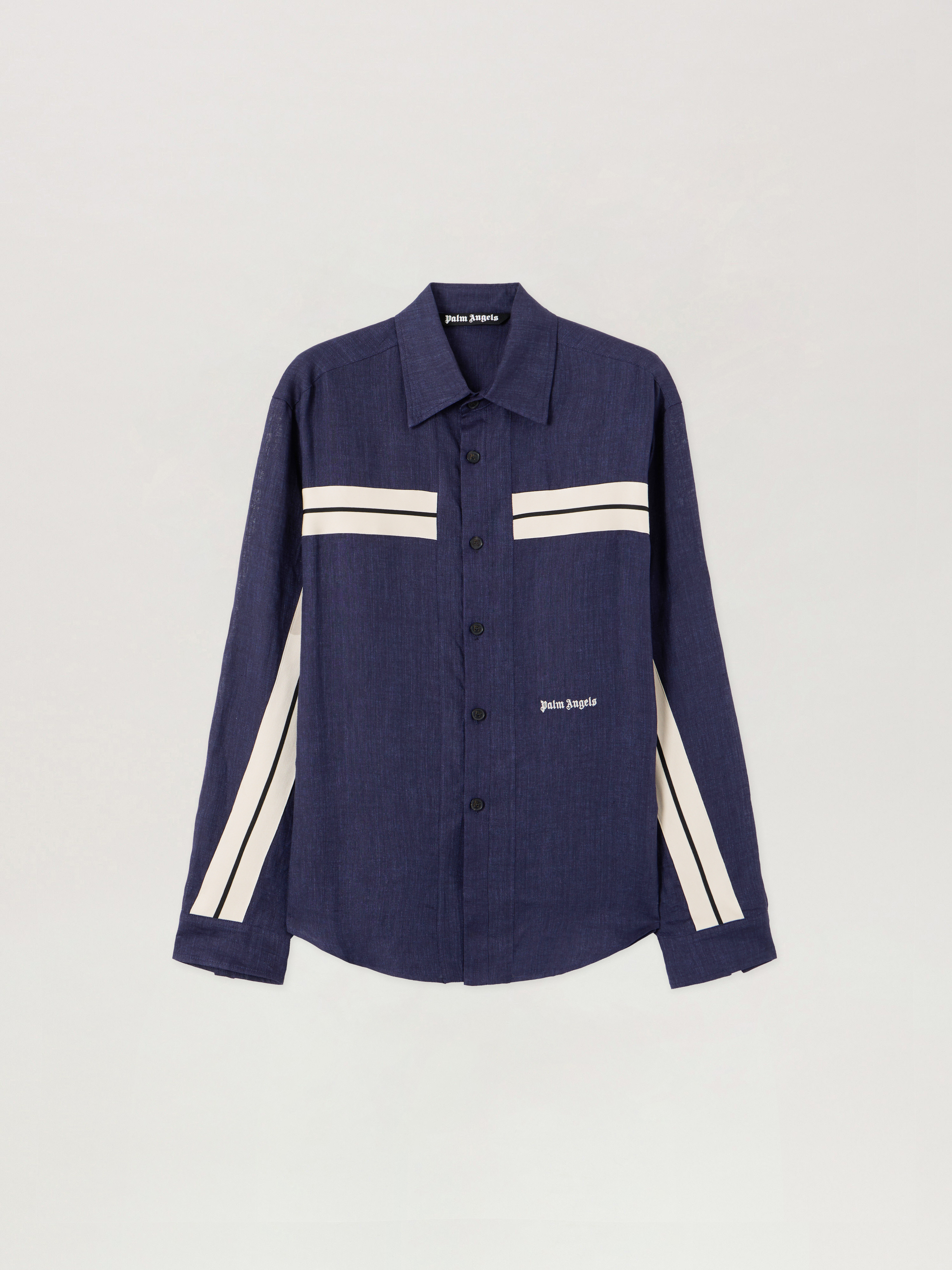 Classic Logo Trackshirt Man  Navy Blue Off White