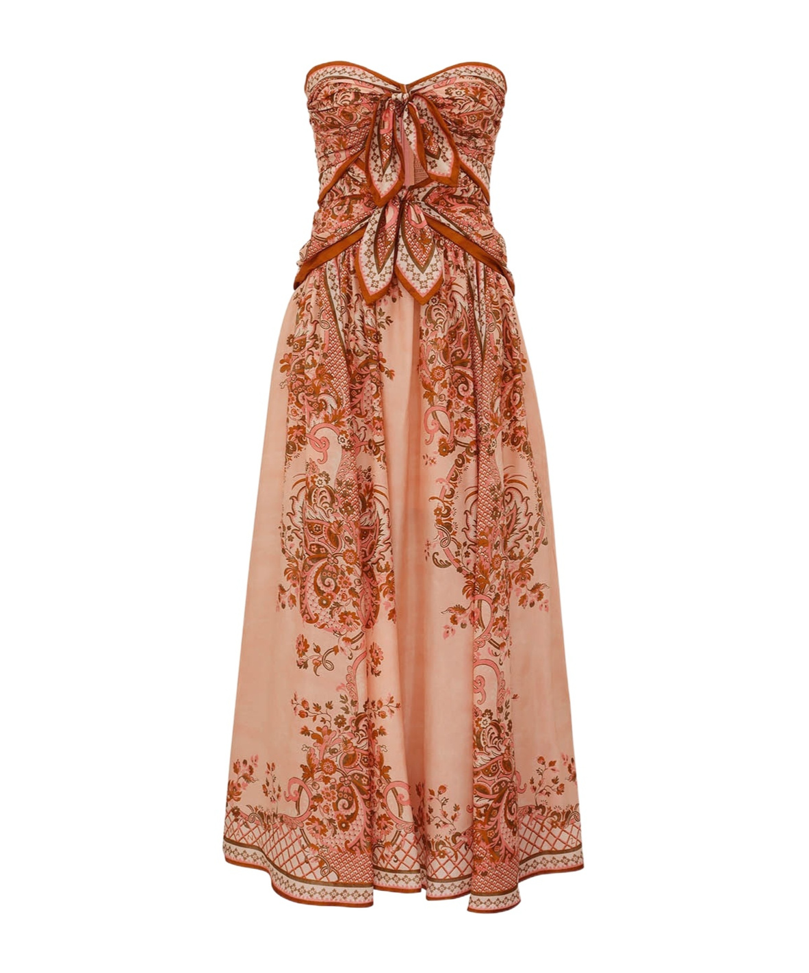 Aster Scarf Midi Dress