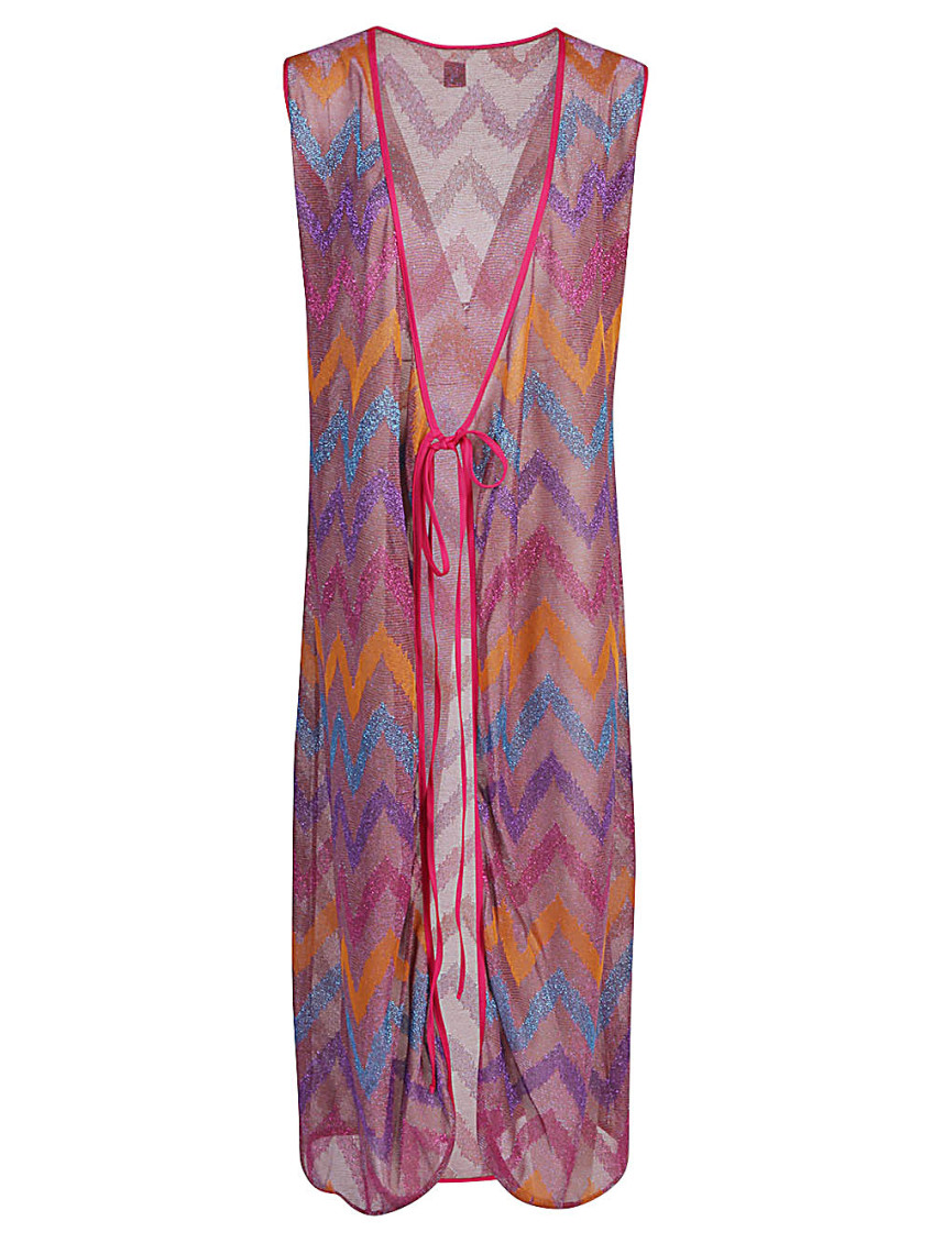 Multicolor Printed Long Dress
