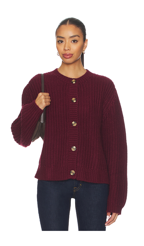 Tularosa CARDIGAN SAMMARA in Wine. Größe XS. Also in L, M, S