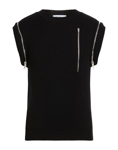 Couture Man Sweater Black Size 34 Virgin Wool