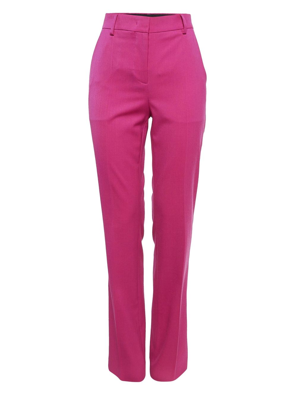 Wool-blend trousers - Pink