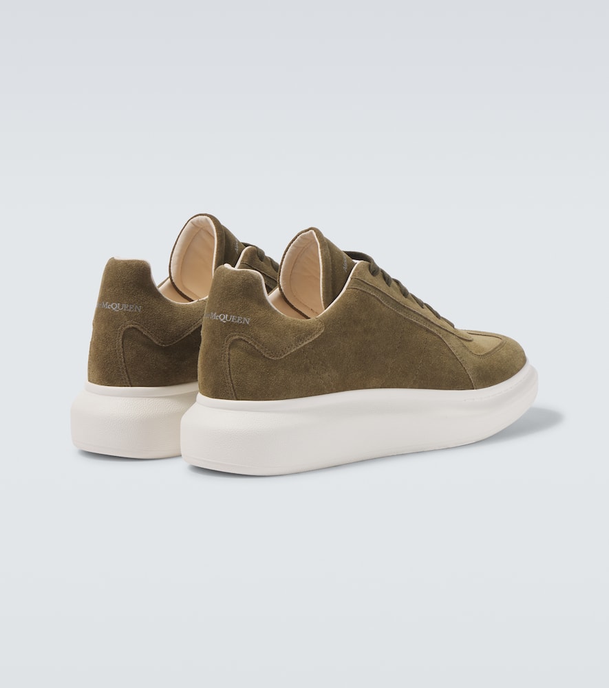 McQueen Oversized suede sneakers