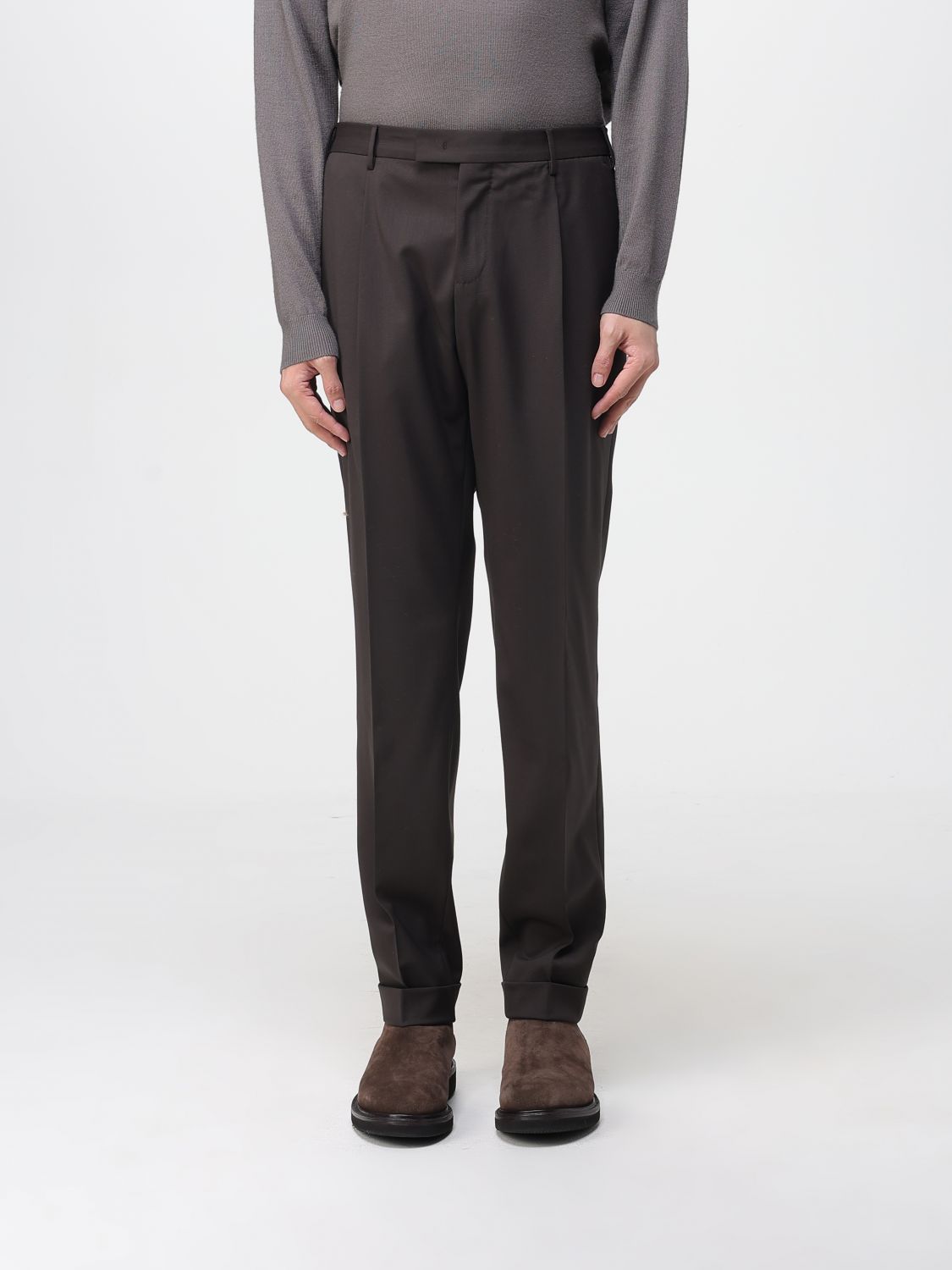 Pants Men color Brown