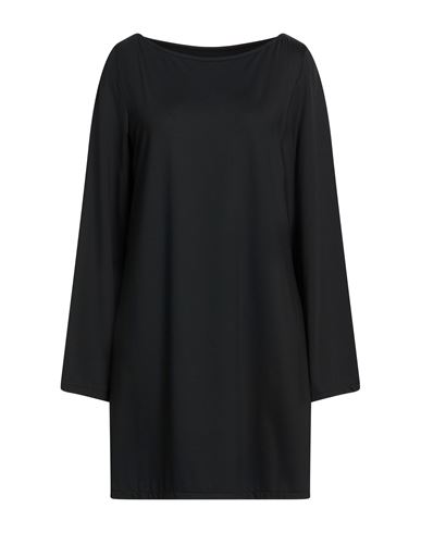 Woman Mini dress Black Size L Polyamide, Elastane