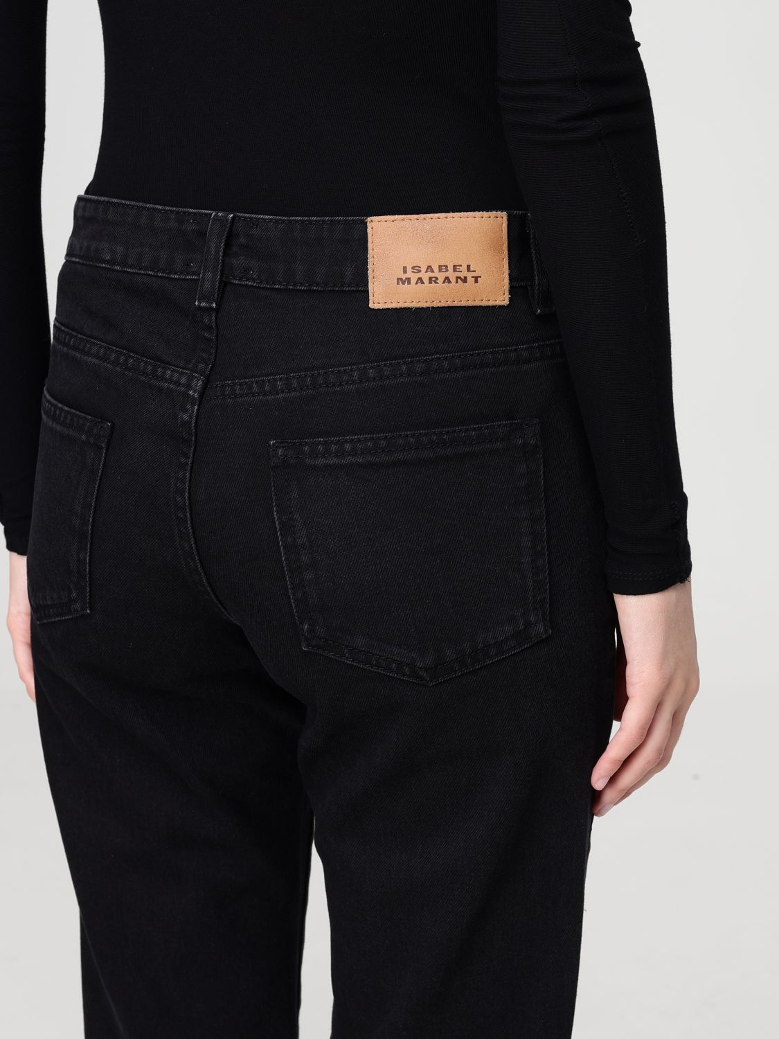 Jeans Woman color Black