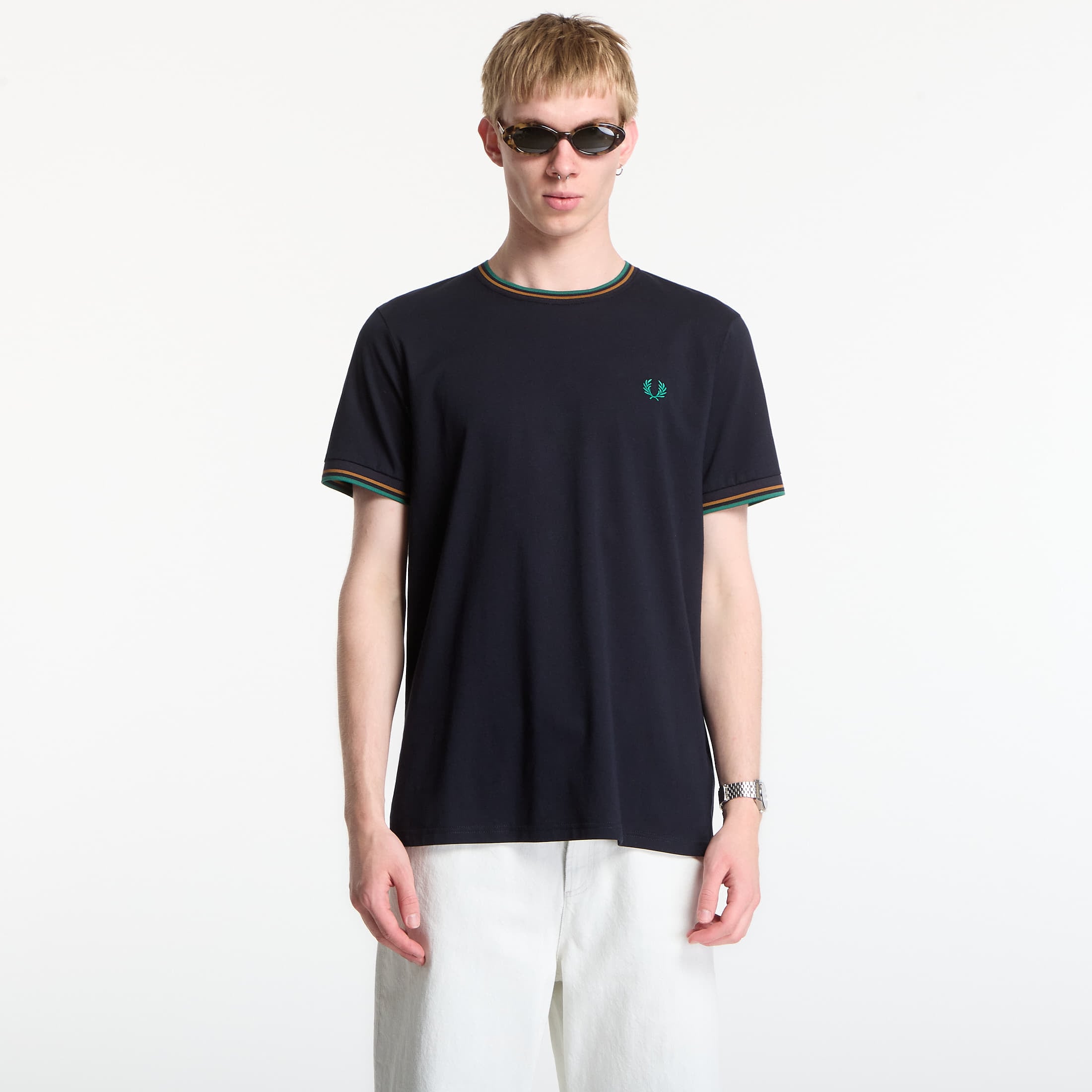 T-shirt Fred Perry Twin Tipped T-Shirt Navy