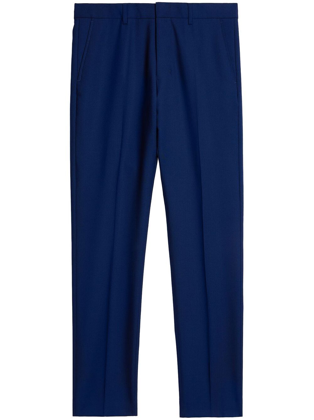 Mid-rise trousers - Blue