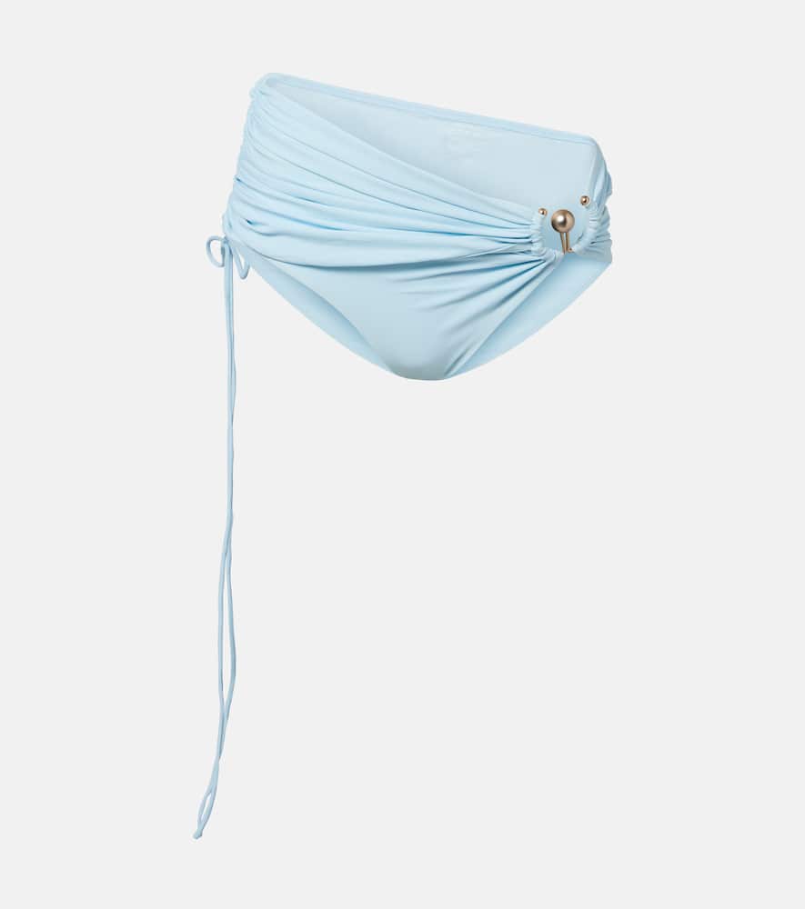 Orbit ruched bikini bottoms
