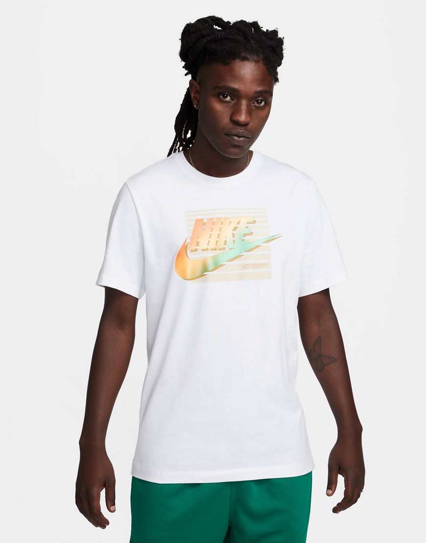 Futura Logo T-Shirt In White