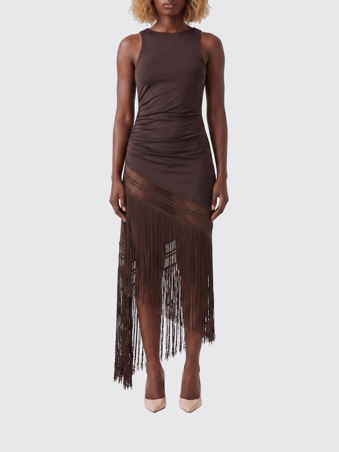 Dress Woman color Brown