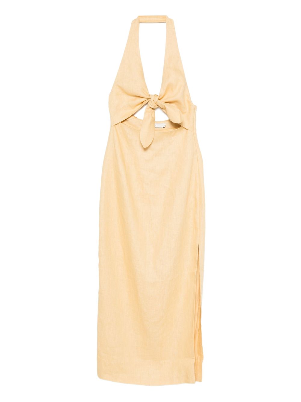 Carlotta midi dress - Yellow