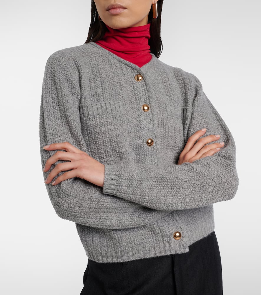 Wool and cashmere cardigan