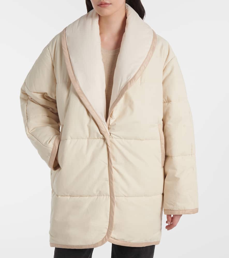Gally cotton-blend down coat