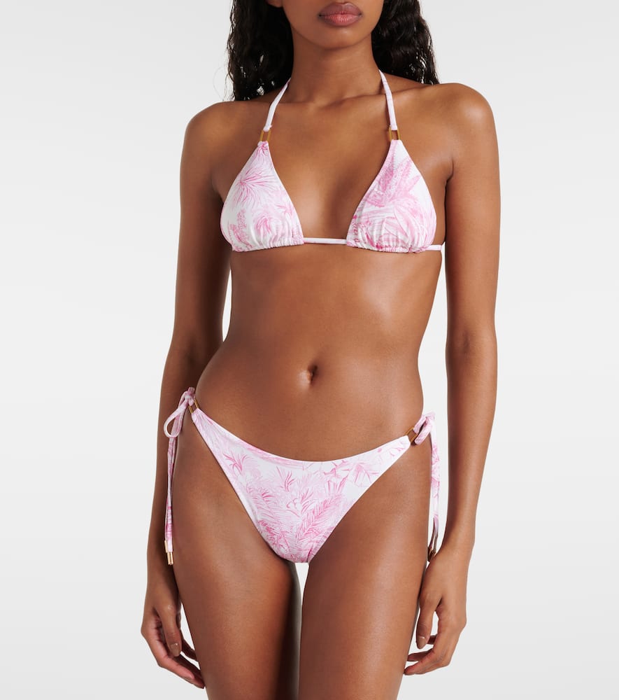 Cancun printed bikini bottoms