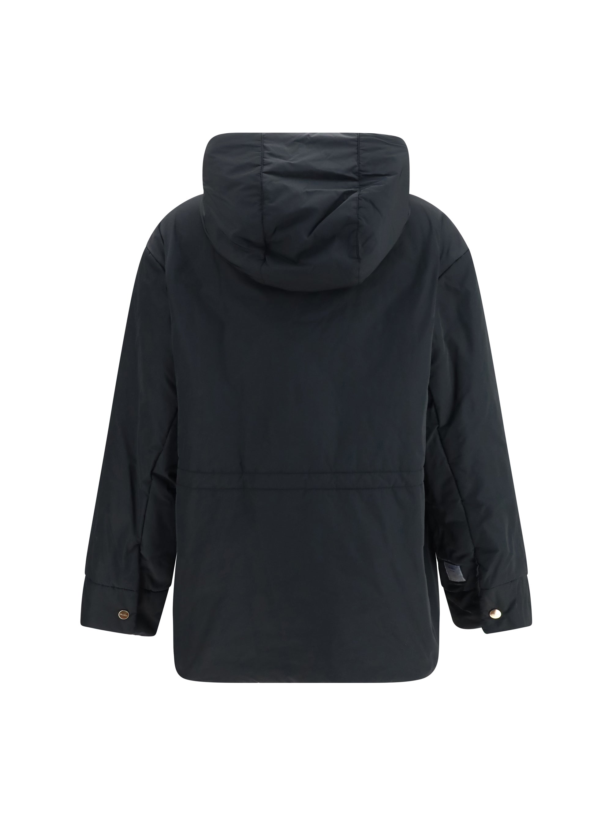 Reversible Padded Parka — Black