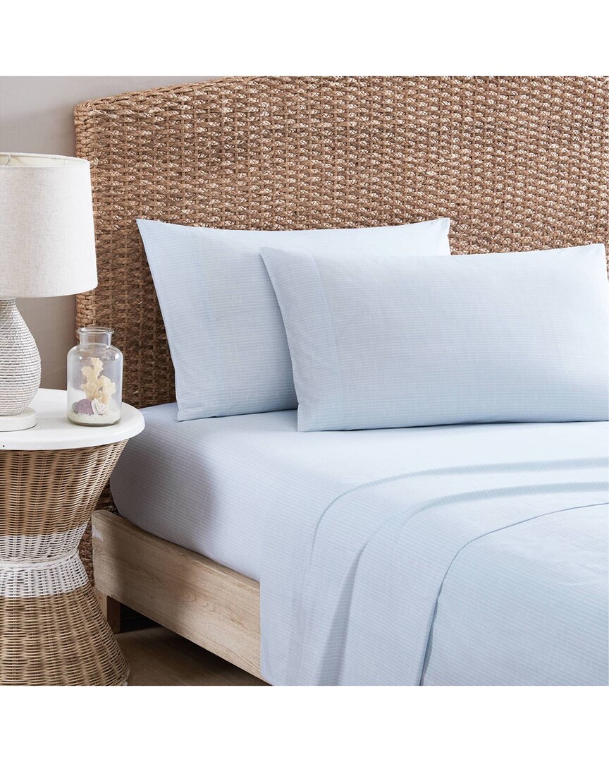 Amoastripe 100% Cotton Percale Sheet Set
