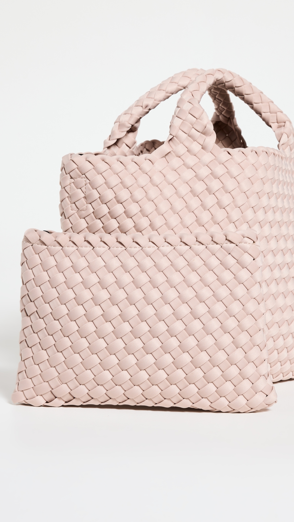 St Barths Small Tote Shell Pink One Size