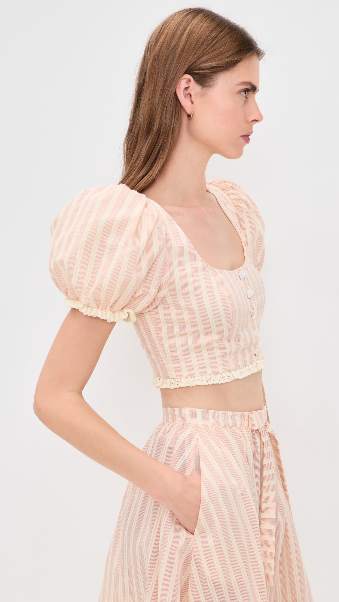 Naomi Crop Top Red