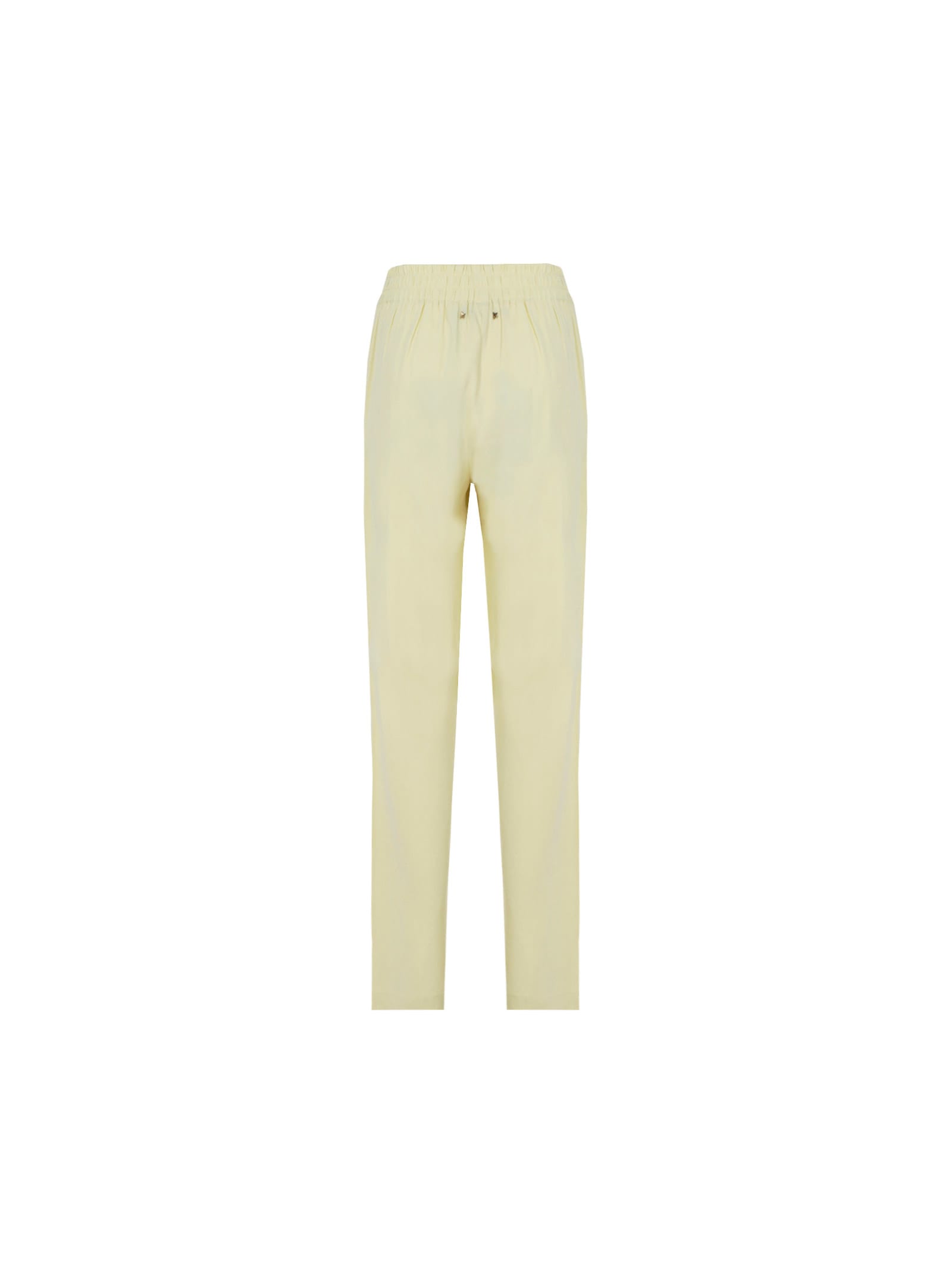 Jogging trousers in viscose blend