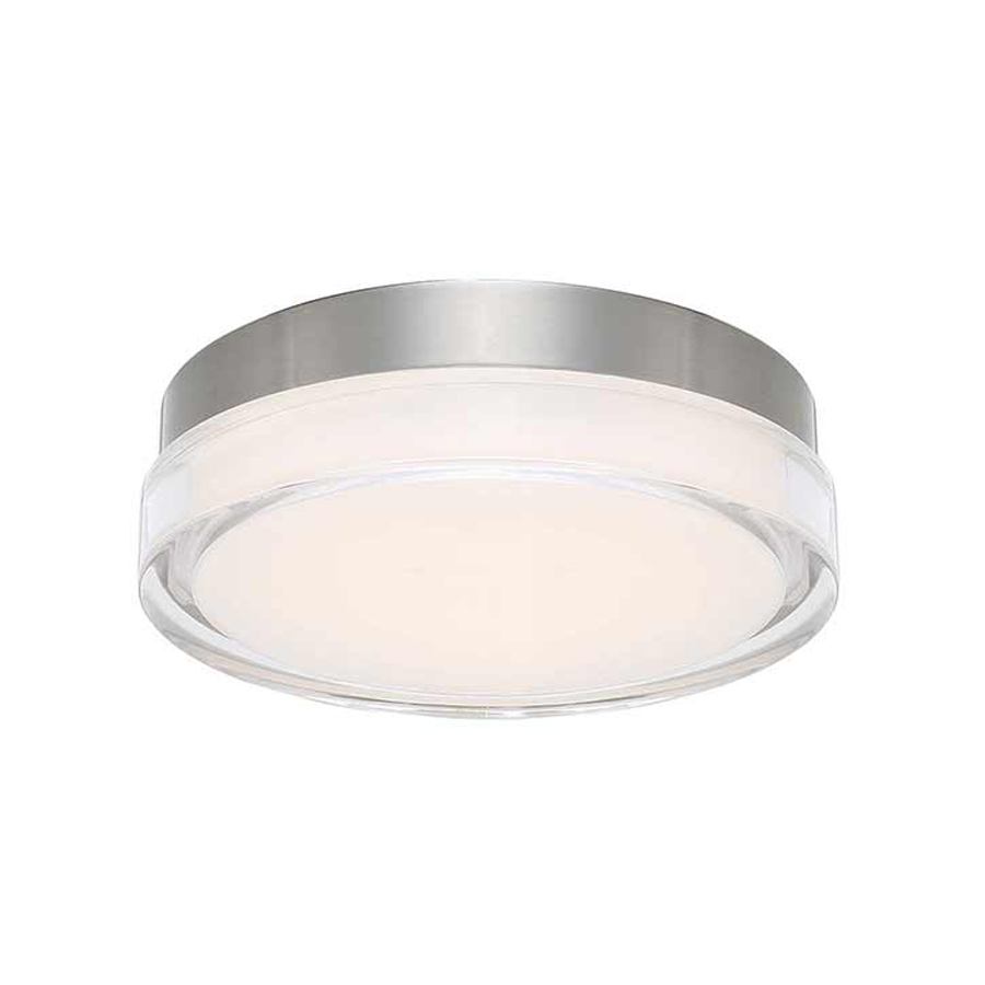 Stainless Steel LED Flush Mount from the Dot Collection