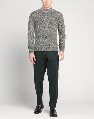 Man Turtleneck Light grey Size 44 Alpaca wool, Polyamide, Cotton, Polyester