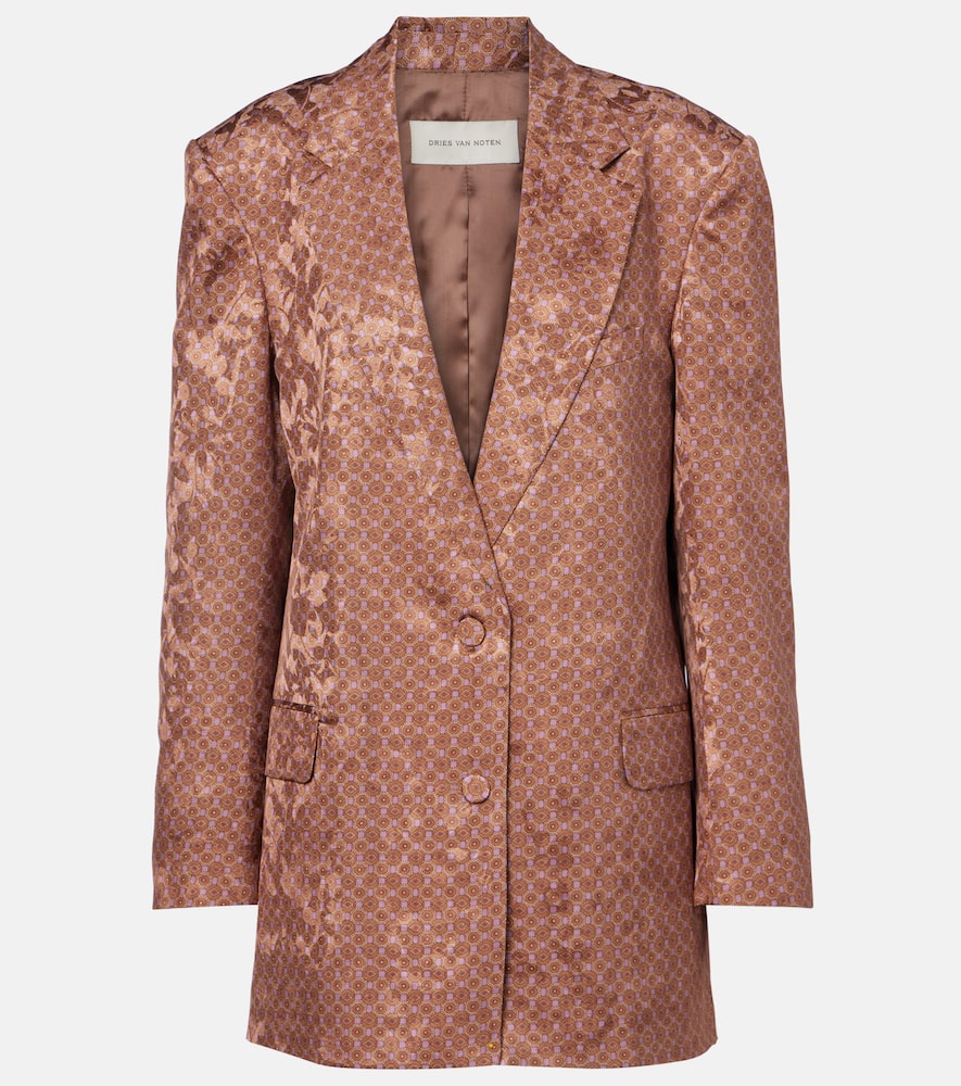 Printed blazer