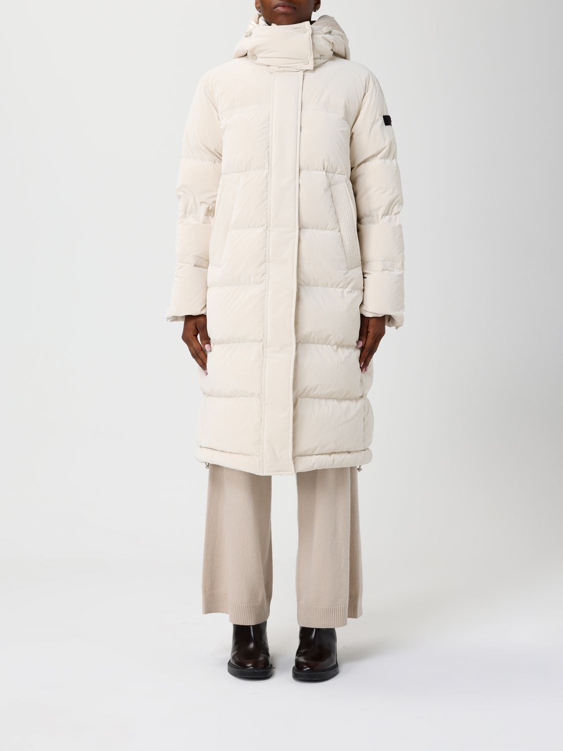 Jacket Woman color Yellow Cream