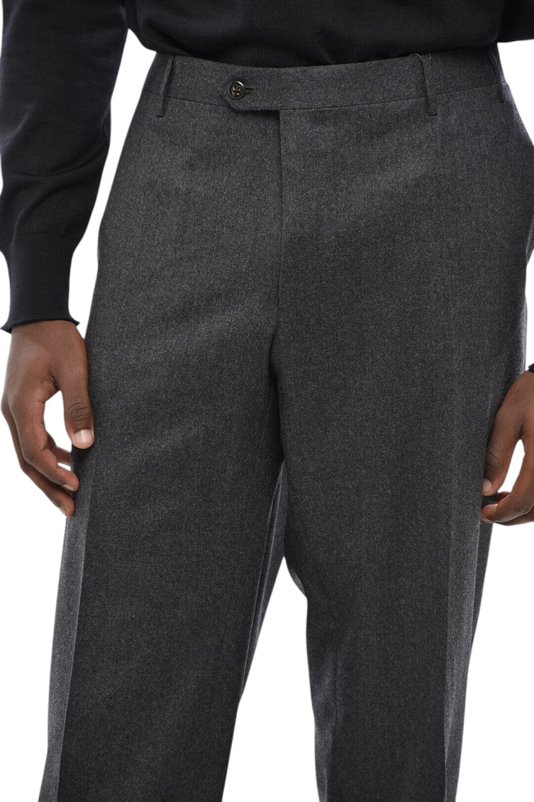 Dark Grey Regular Pants