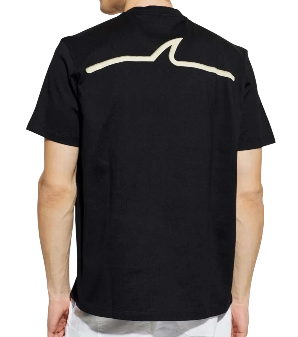 Shark-detail Cotton T-shirt