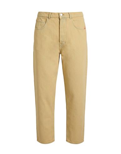 Man Jeans Mustard Size 30 Cotton