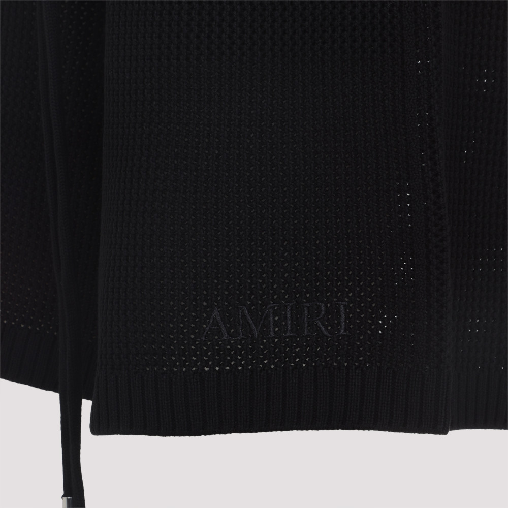 Crochet Mesh Short Black