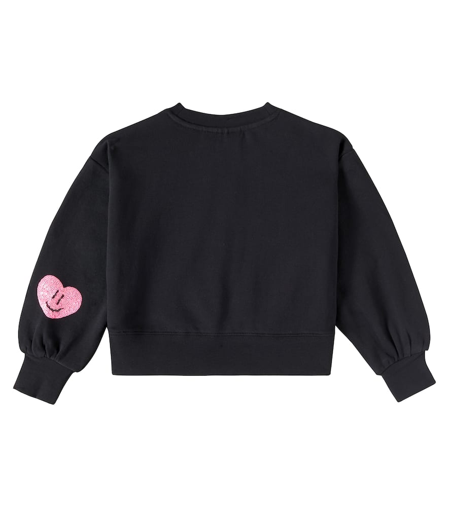 Molo Miki sequined cotton sweatshirt
