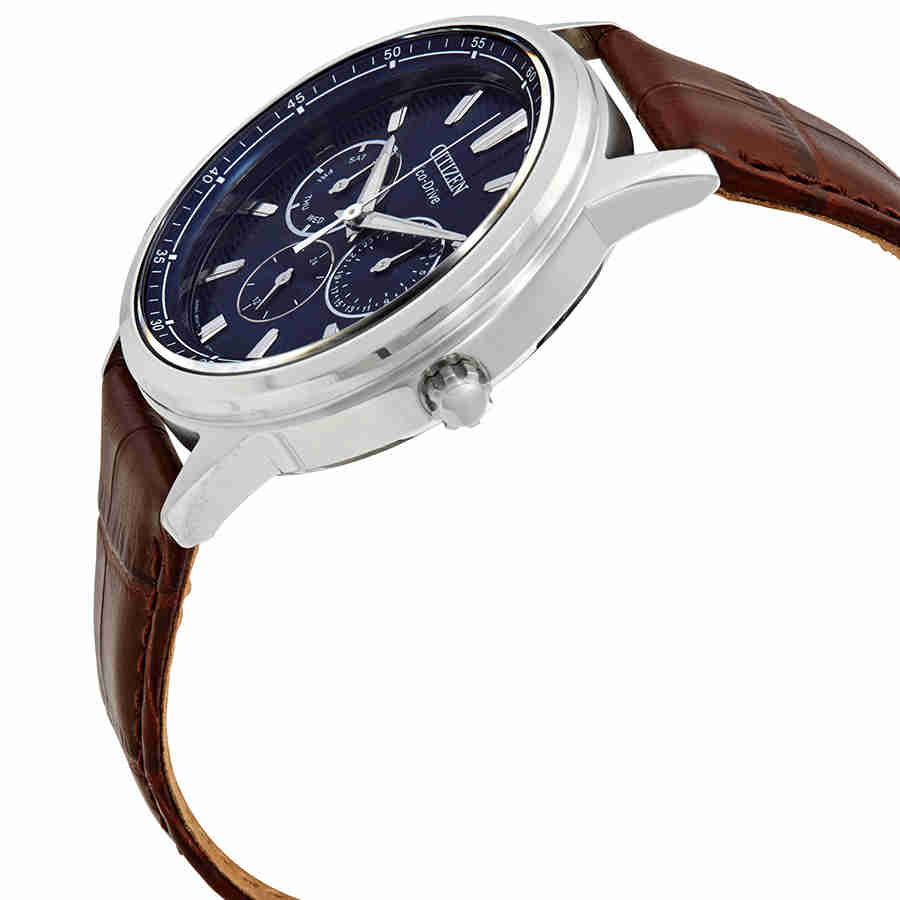 Corso Blue Dial Brown Leather Mens Watch BU2070-12L