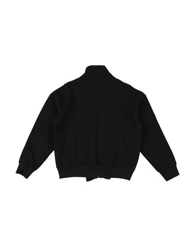 Kid Girl Sweatshirt Black Size 12 Cotton, Polyester