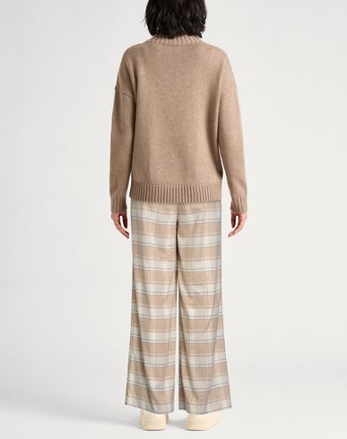 Woman Pants Beige Size 10 Wool, Polyester, Viscose, Polyamide, Elastane