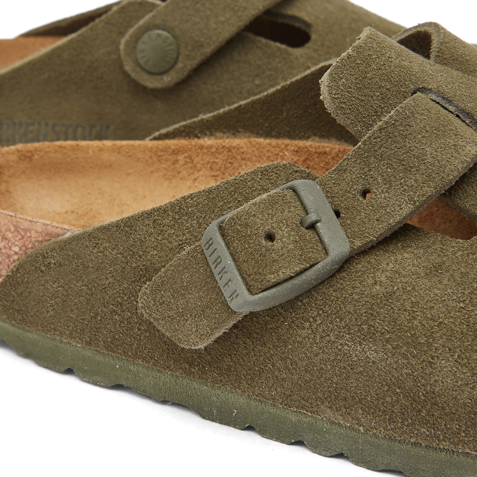 Boston Clog - Thyme Suede