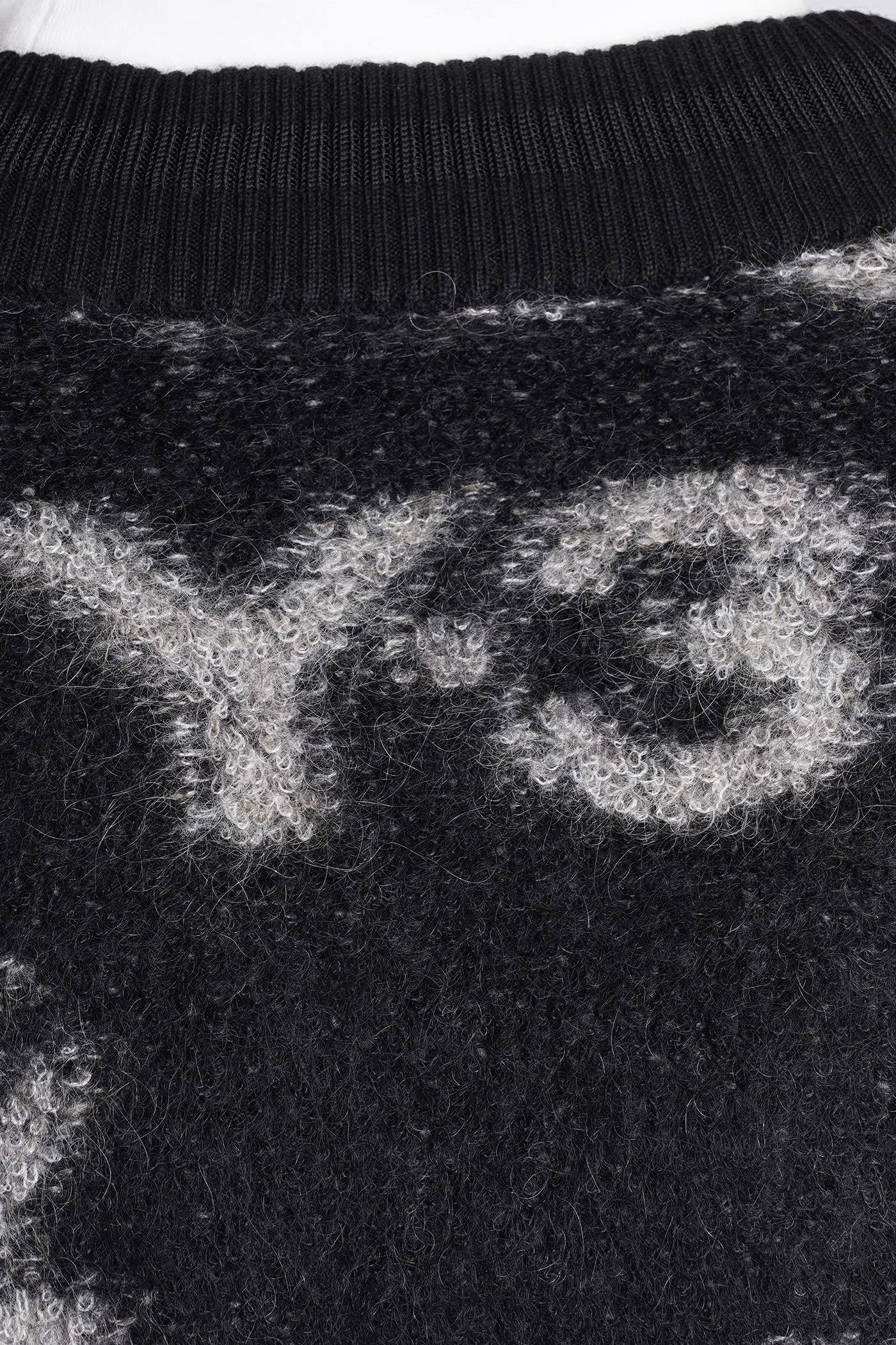 Cardigan In Black Wool