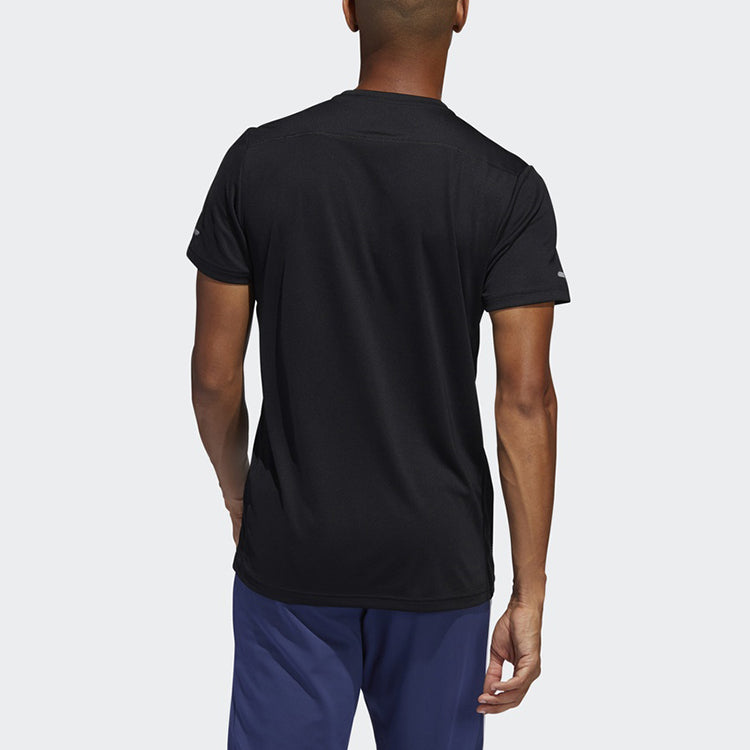 Run It Tee Pb Sports Short Sleeve Black