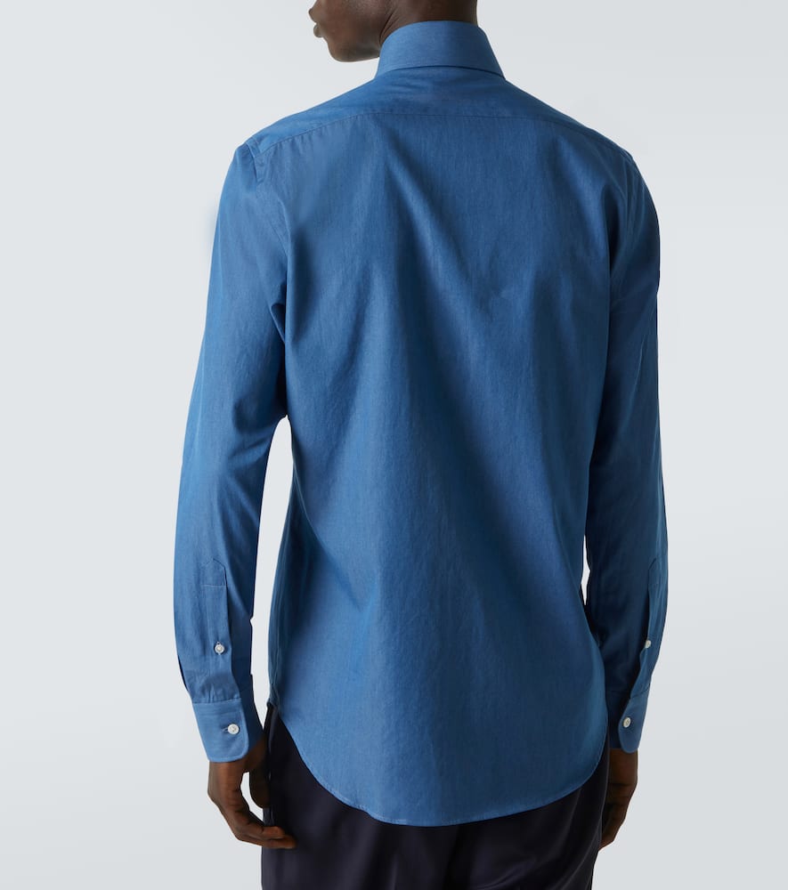 Cotton chambray shirt