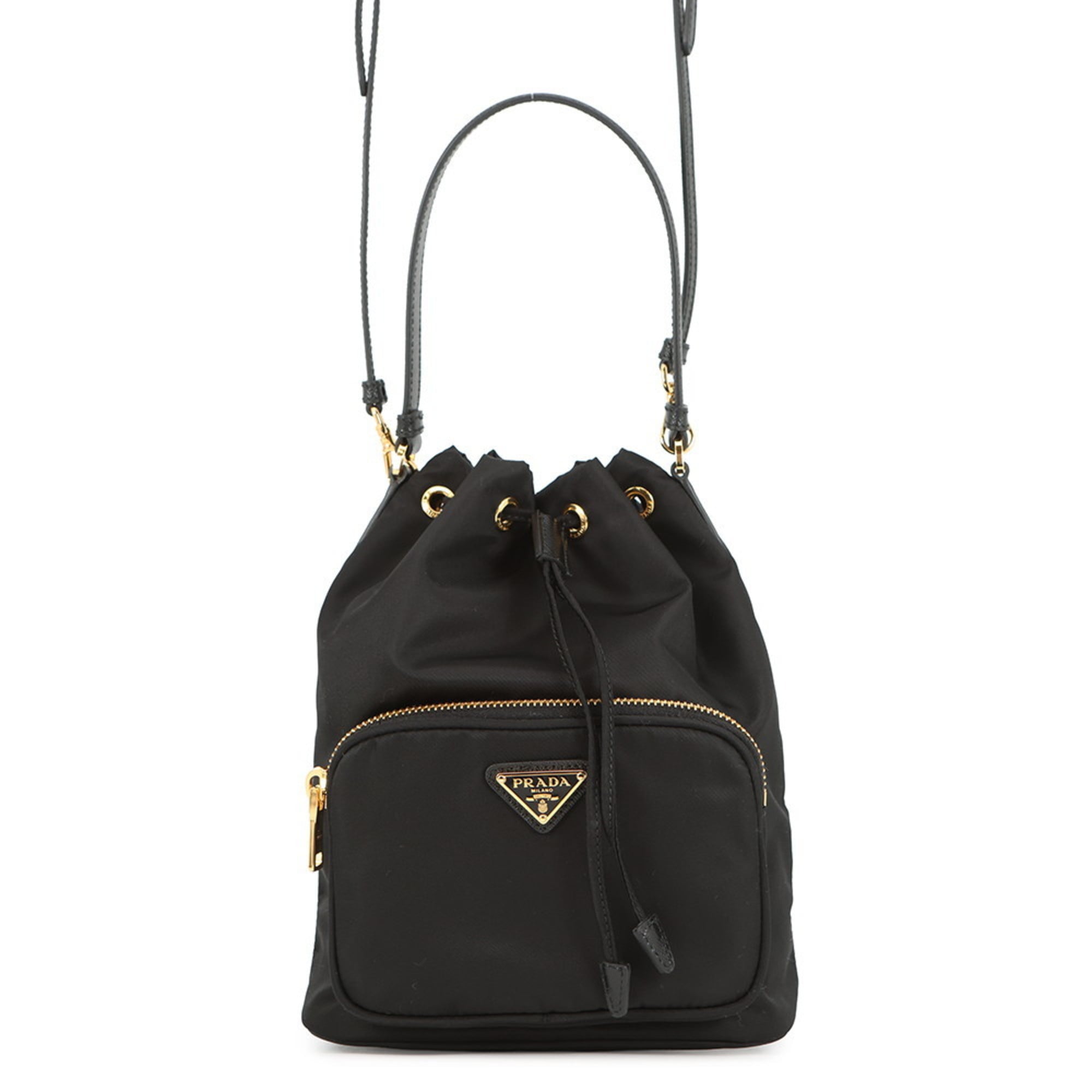 Prada Black Nylon Handbag Pre-Owned